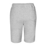 Crest Embroidered Men's Fleece Shorts