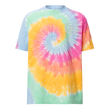 H2E Tie-Dye T-shirt with Embroidered Logo