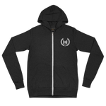 H2E Embroidered Unisex Zip Hoodie
