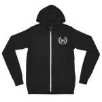 H2E Embroidered Unisex Zip Hoodie