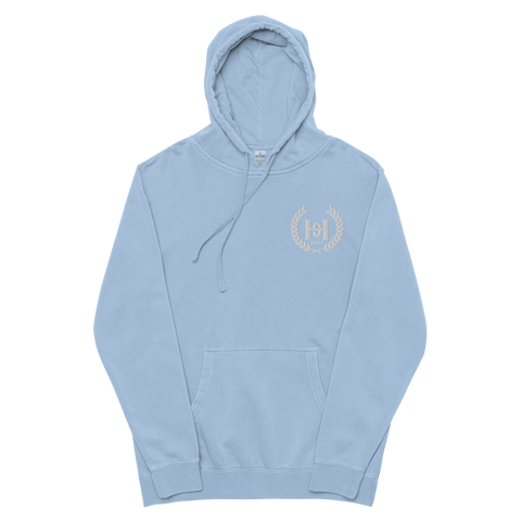 H2E Unisex Pigment-Dyed Hoodie