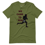 H2E We Came To Win Football Tee - Multiple Colors