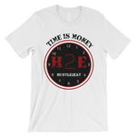 H2E Time Is Money Tee - White/Red/Black