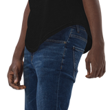 H2E Men's Curved Hem T-Shirt