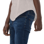 H2E Men's Curved Hem T-Shirt