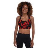 H2E Padded Sports Bra Black