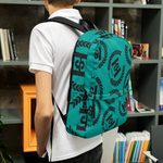H2E All Over Crest Backpack