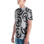 H2E Crest All Over Print Men's T-shirt White