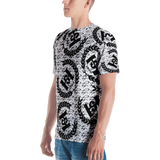 H2E Crest All Over Print Men's T-shirt White