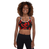 H2E Padded Sports Bra Black
