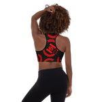 H2E Padded Sports Bra Black