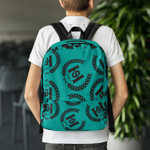 H2E All Over Crest Backpack