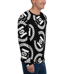 H2E Printed Unisex Sweatshirt Black/White
