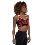 H2E Padded Sports Bra Black