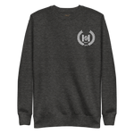 Embroidered Crest Logo Unisex Fleece Pullover
