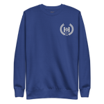 Embroidered Crest Logo Unisex Fleece Pullover