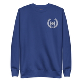 Embroidered Crest Logo Unisex Fleece Pullover