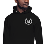 H2E Embroidered Crest Logo Unisex Hoodie