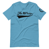The 10%ers Unisex T-Shirt - Black Print
